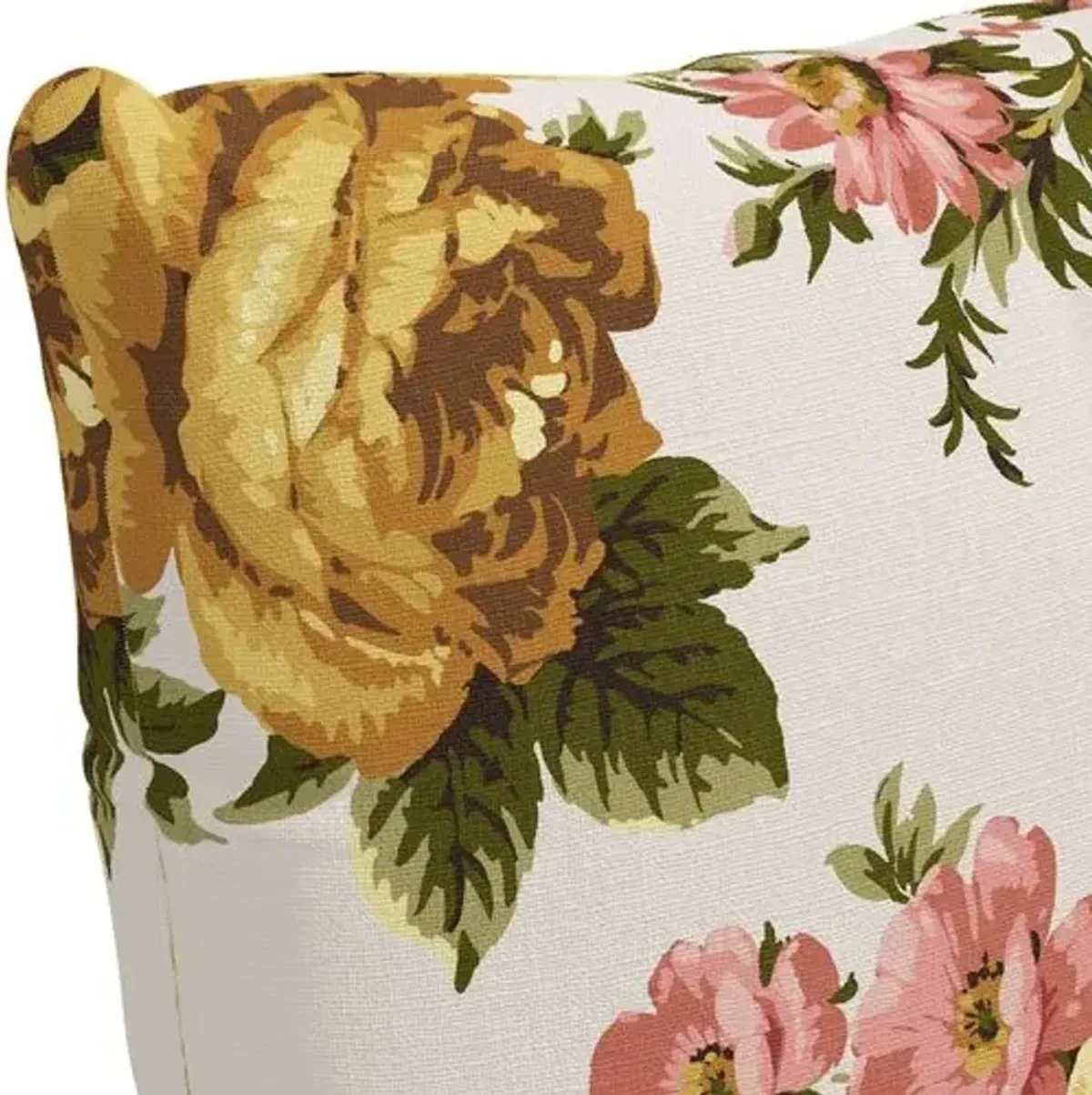 Allegra Pillow - Garden Rose Golden