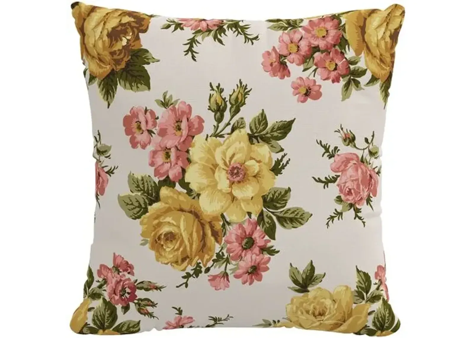 Allegra Pillow - Garden Rose Golden