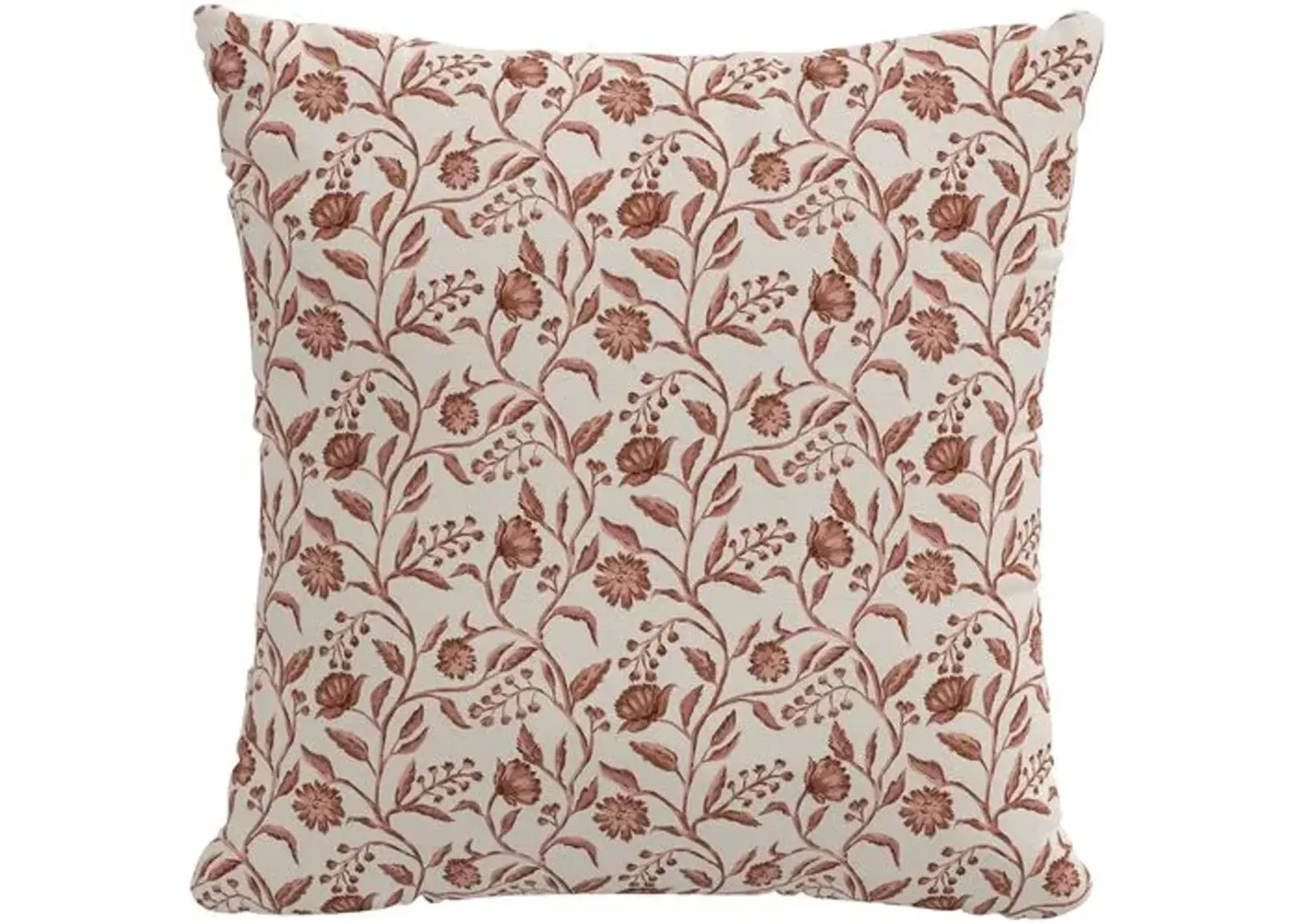 Renata Pillow - Floral Mauve