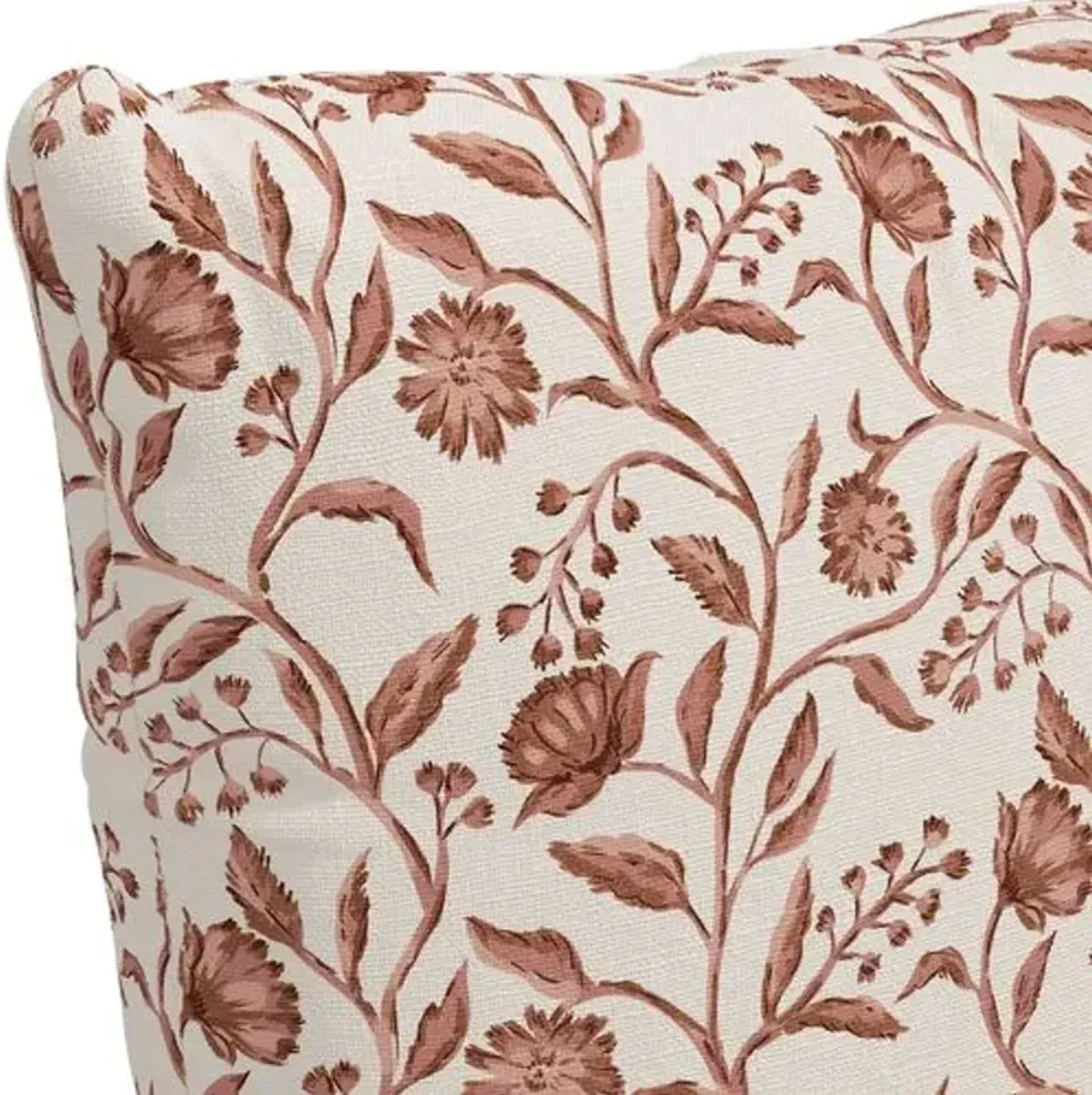 Renata Pillow - Floral Mauve