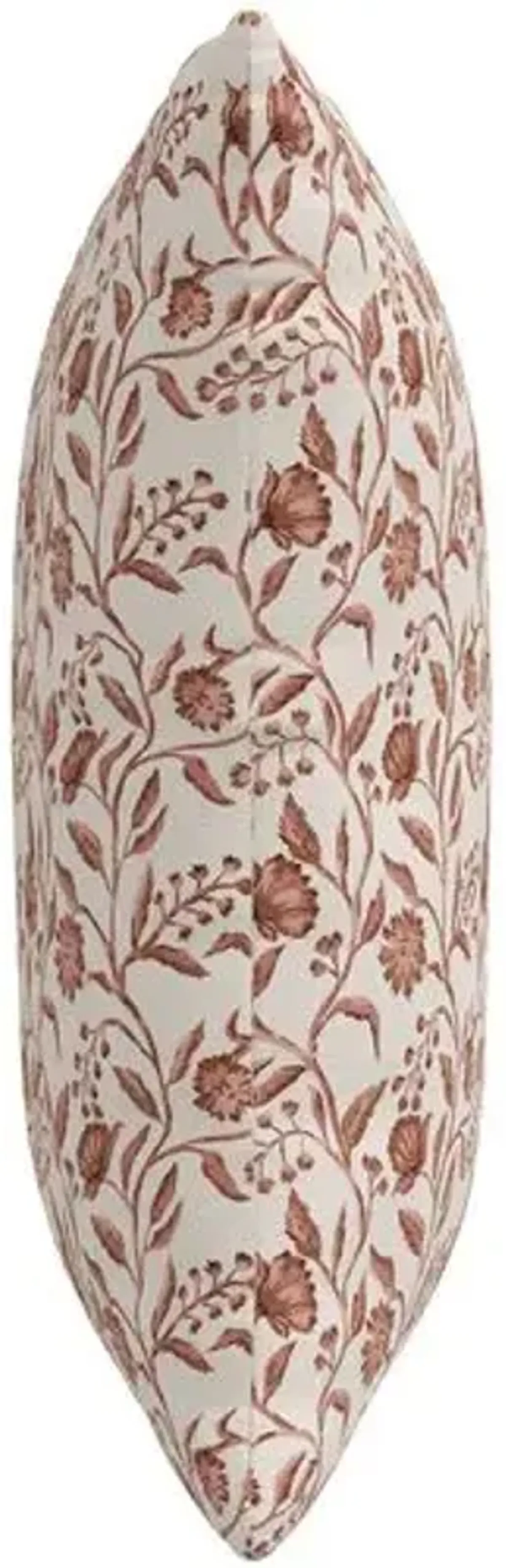 Renata Pillow - Floral Mauve