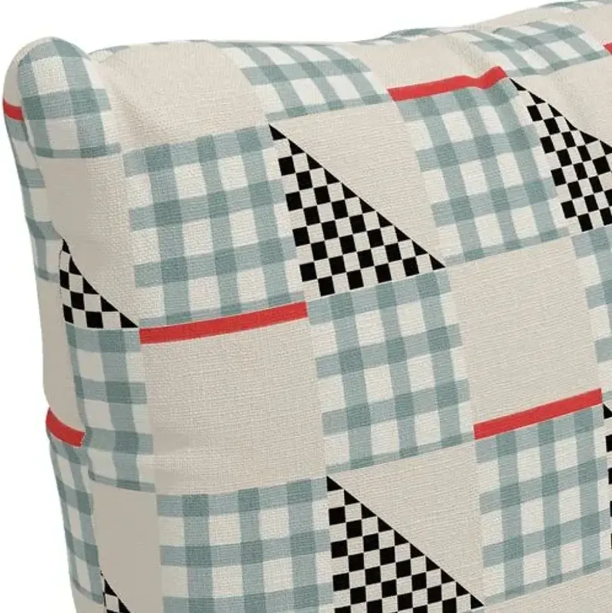 Maja Pillow - Scandinavian Quilt Multi