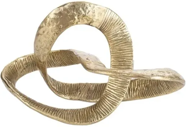 Myriad Metal Sculpture - Natural Brass - Regina Andrew - Gold