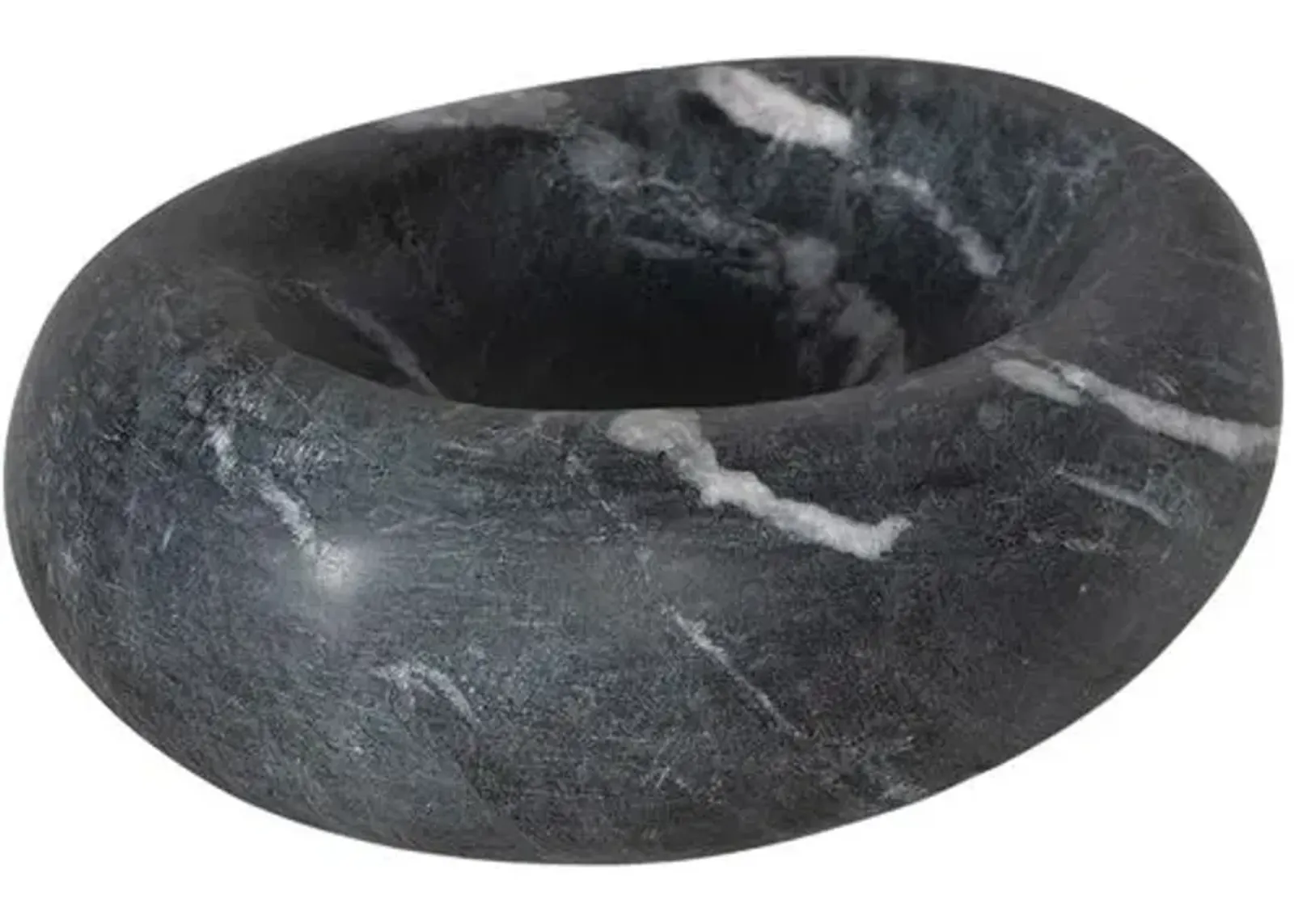 Lagoon Marble Bowl - Regina Andrew - Black