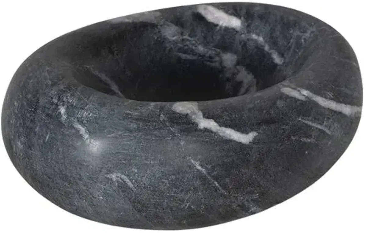 Lagoon Marble Bowl - Regina Andrew - Black