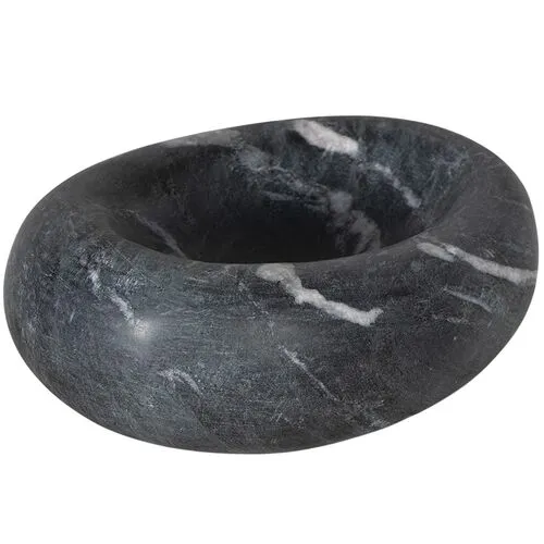 Lagoon Marble Bowl - Regina Andrew - Black