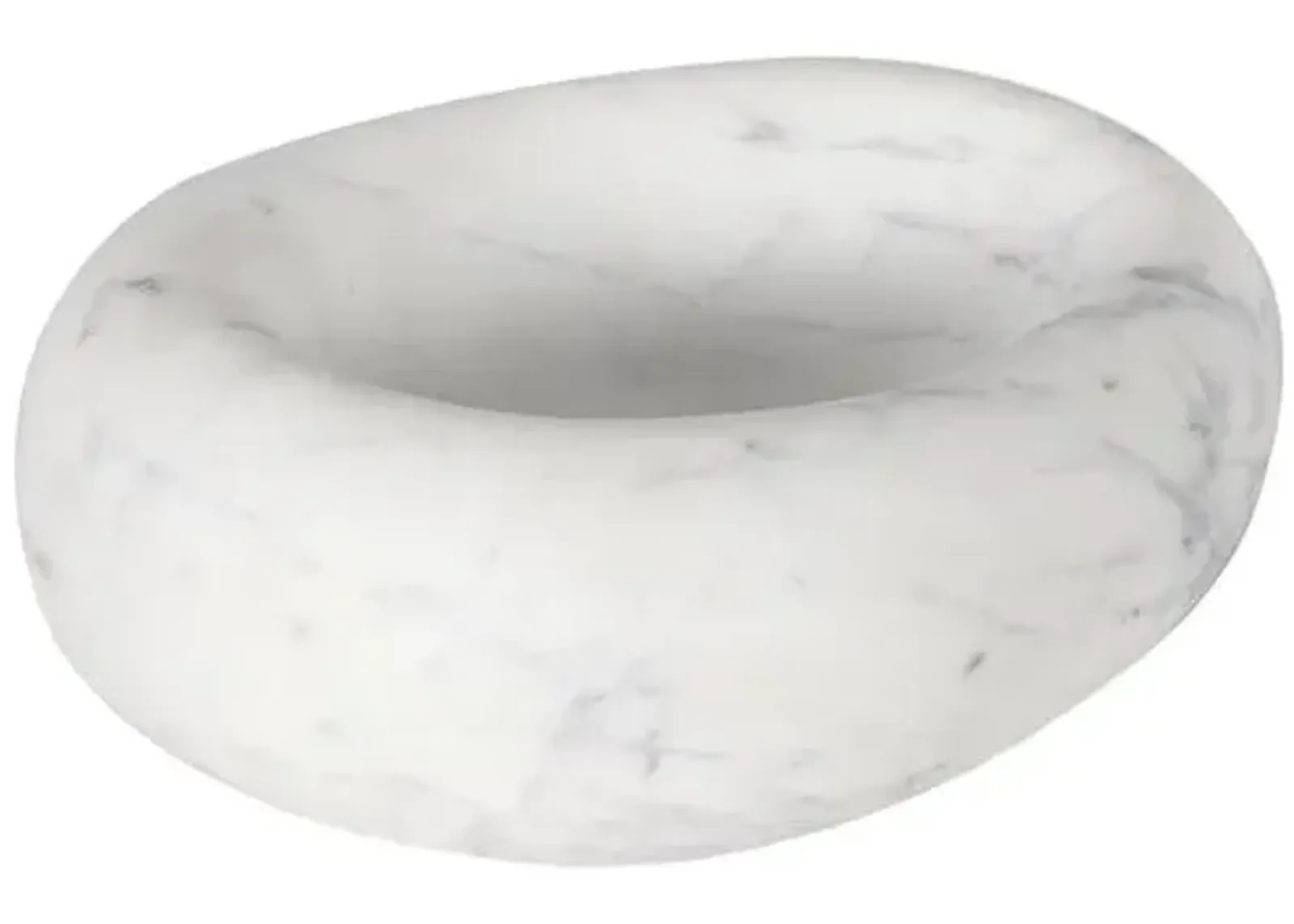 Lagoon Marble Bowl - Regina Andrew - White