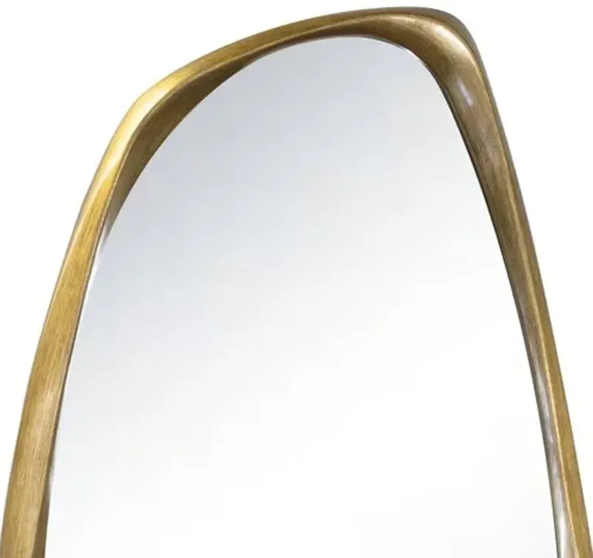 Galet Wall Mirror - Antique Gold Leaf - Regina Andrew