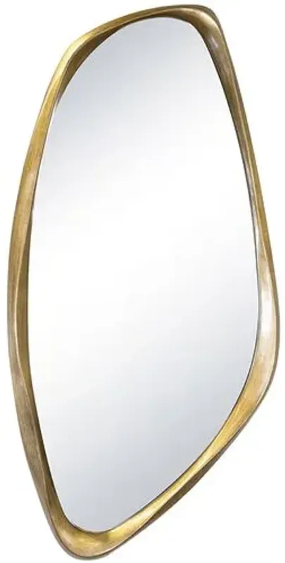 Galet Wall Mirror - Antique Gold Leaf - Regina Andrew