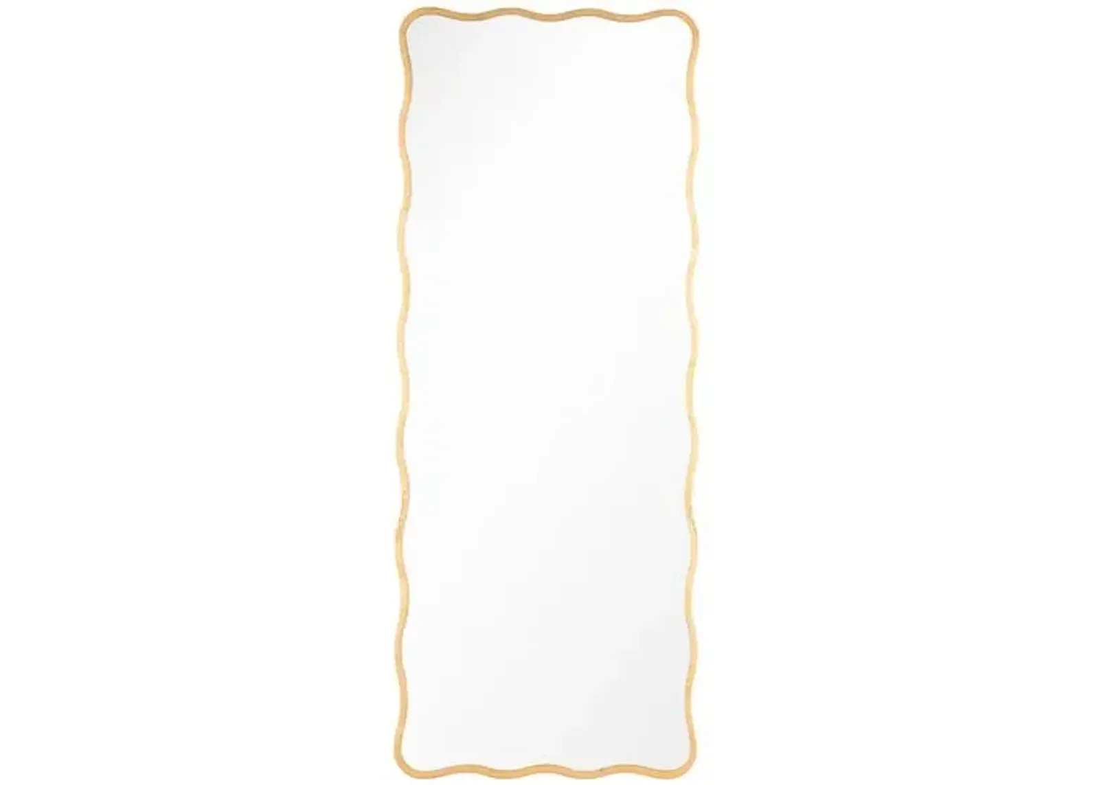 Candice Dressing Room Wall Mirror - Gold Leaf - Regina Andrew