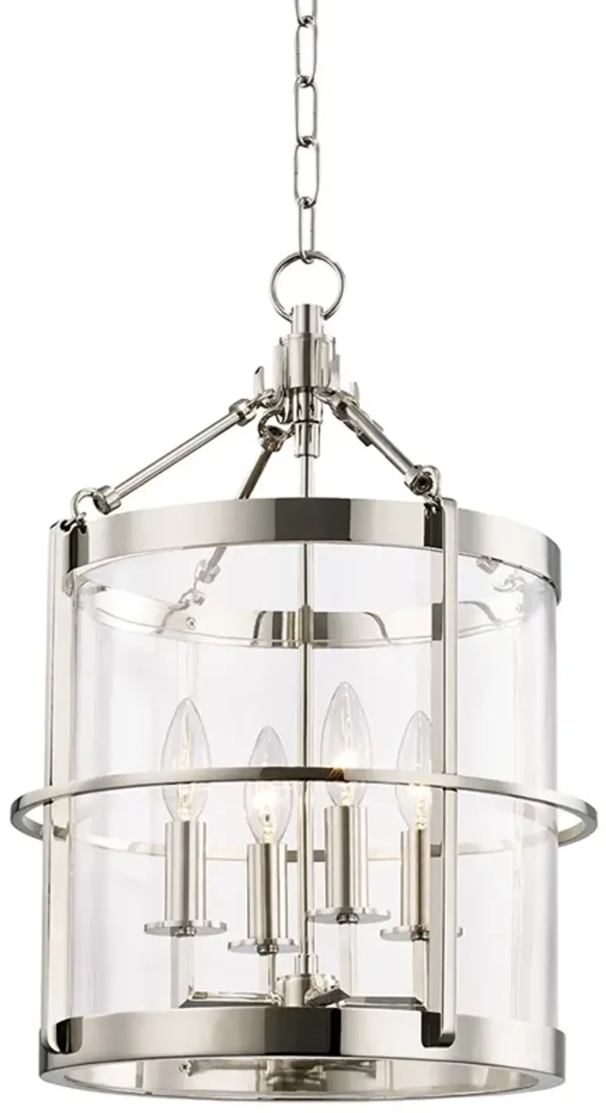 Ren Lantern Pendant - Silver