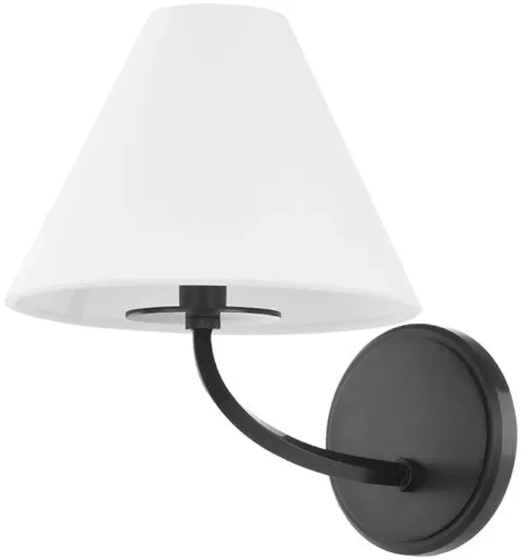 Stacey Wall Sconce - Black