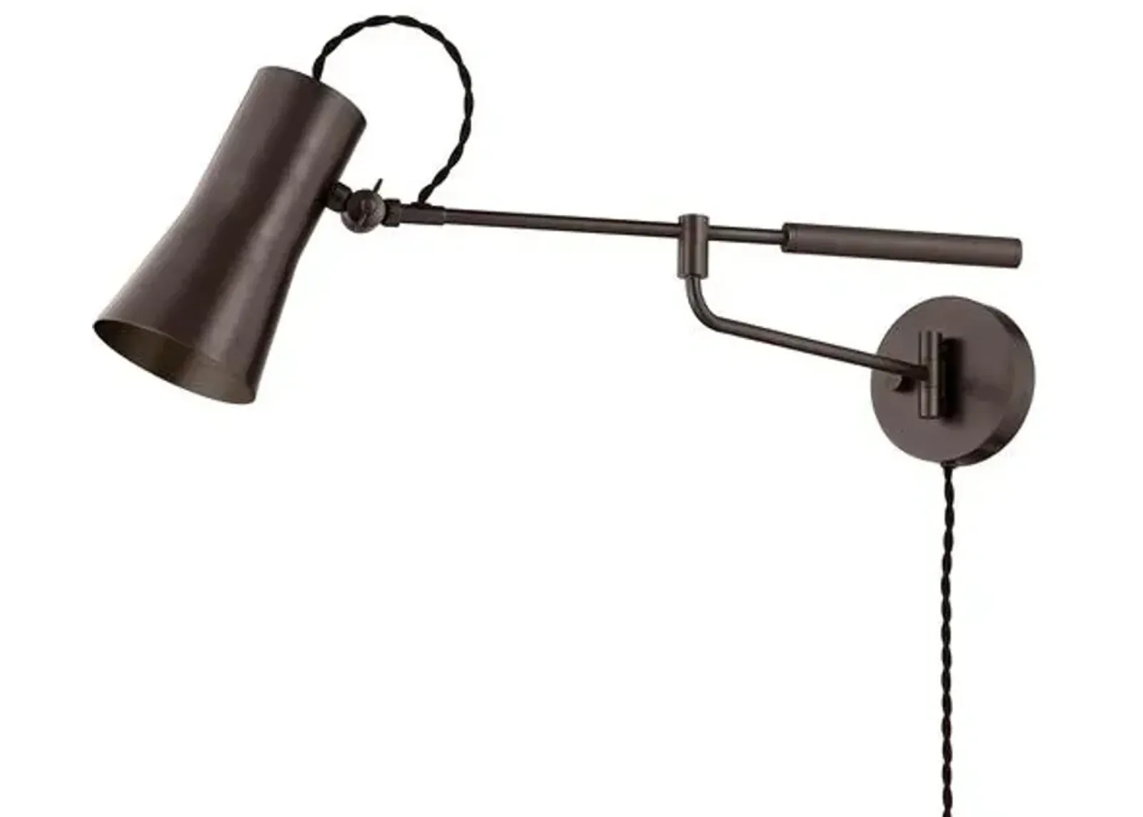 Lauren Liess - Novel Plug-In Wall Sconce - Brown