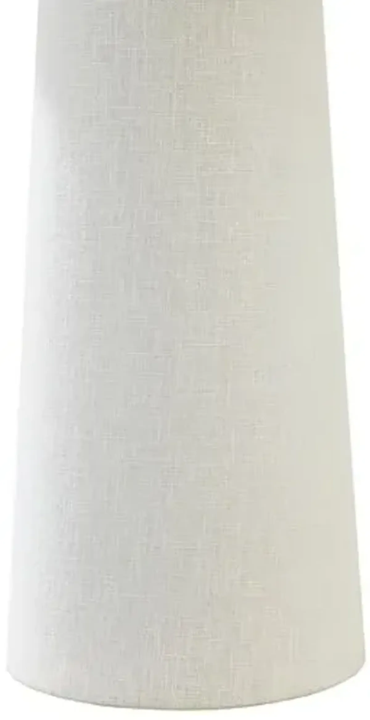 Lauren Liess - Chanterelle Linen Table Lamp - White - Brown