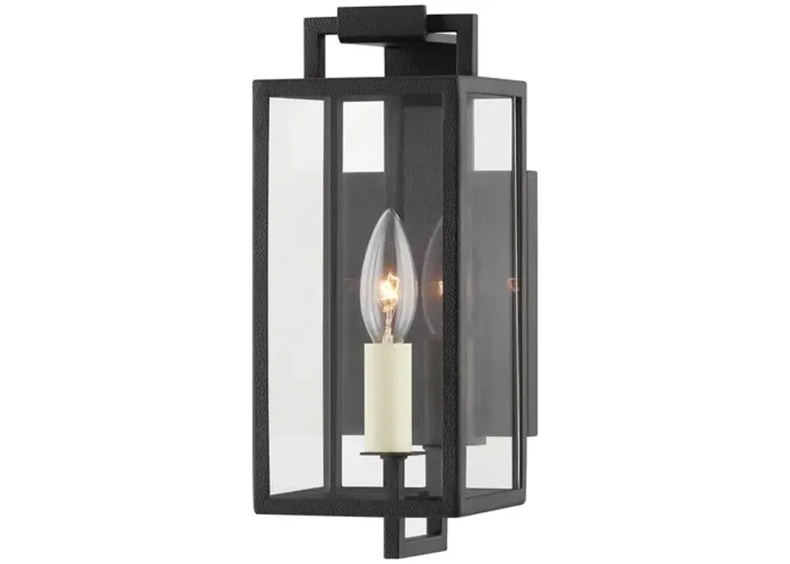 Beckett Outdoor Wall Sconce - Extra Small - Black