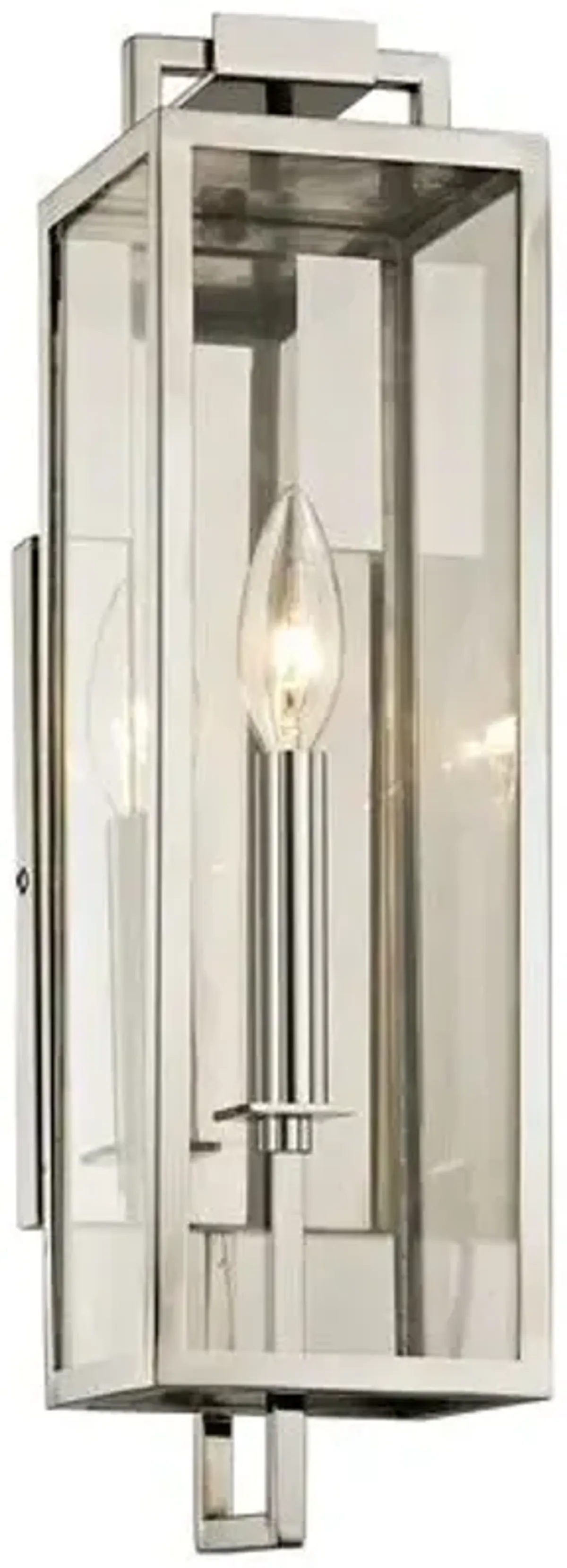 Beckett Outdoor Wall Sconce - Small - Silver