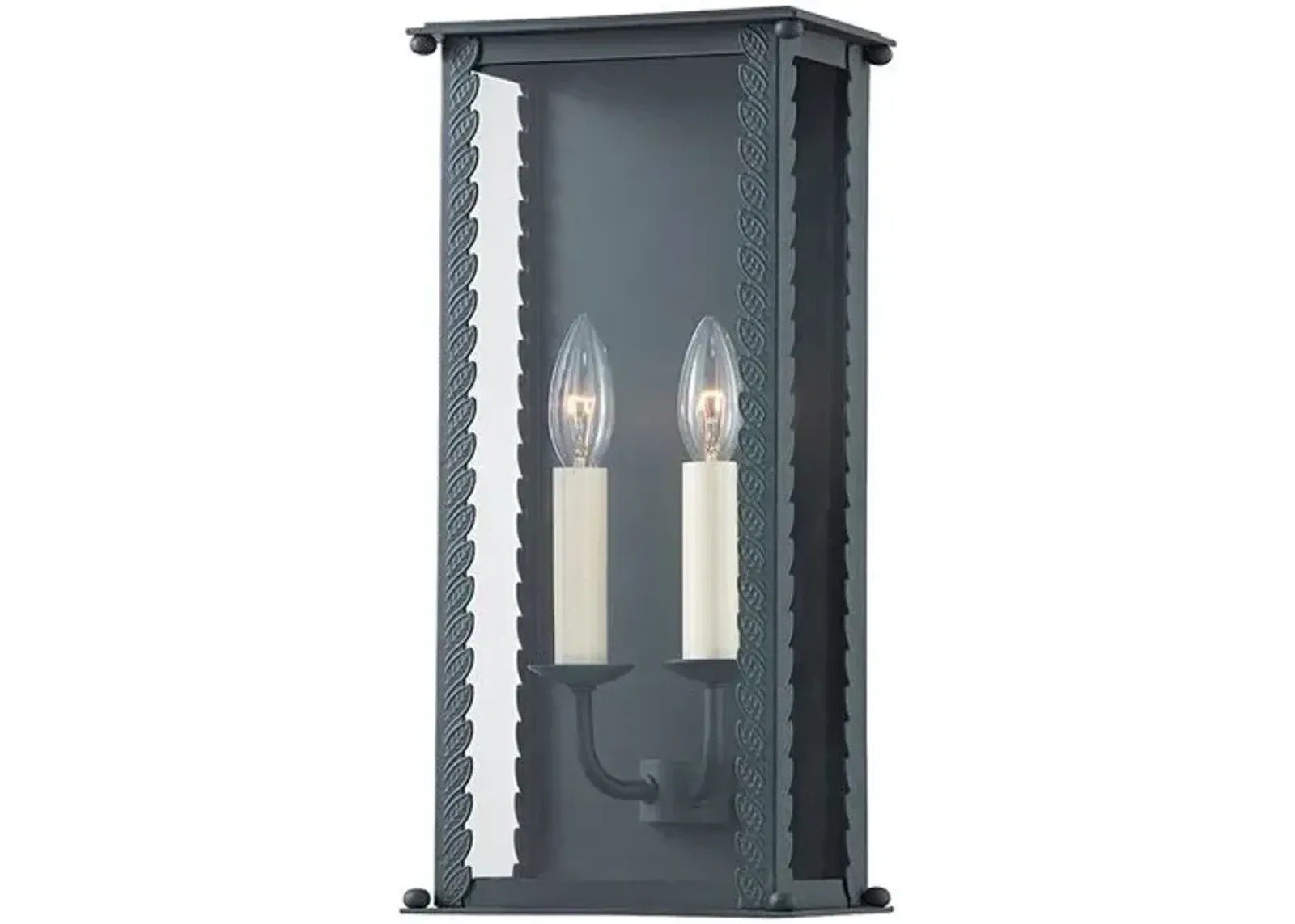 Zuri Outdoor Wall Sconce - Silver