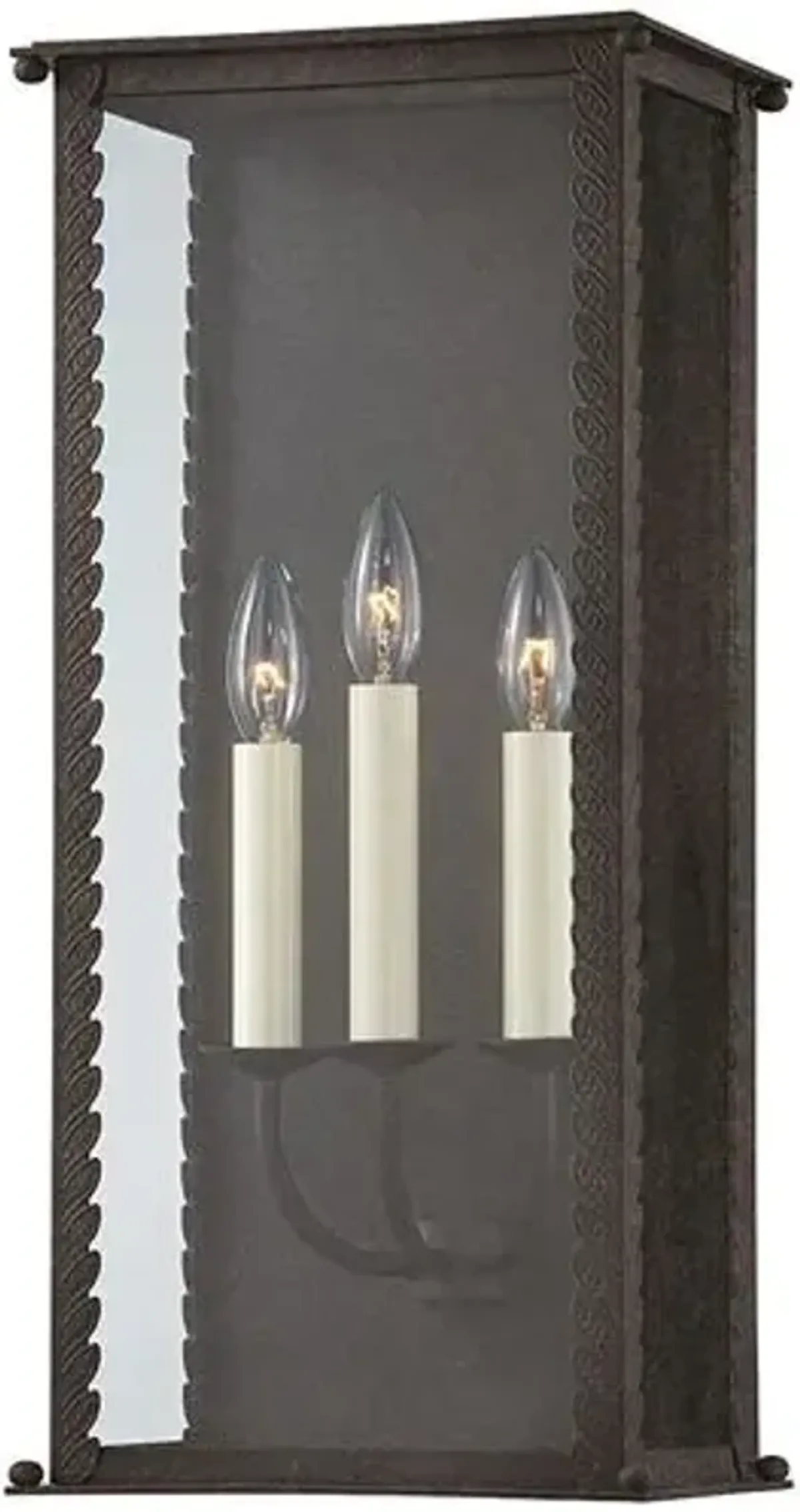 Zuri Outdoor Wall Sconce - Black