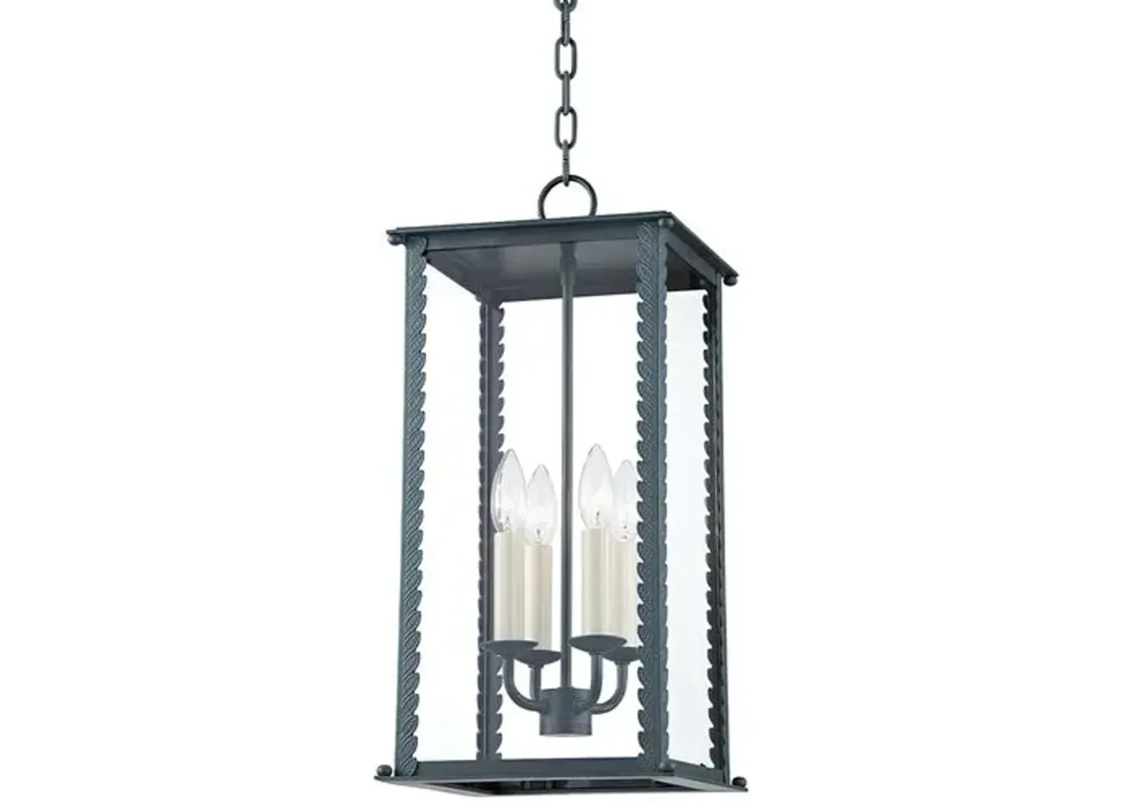 Zuri Outdoor Lantern - Silver