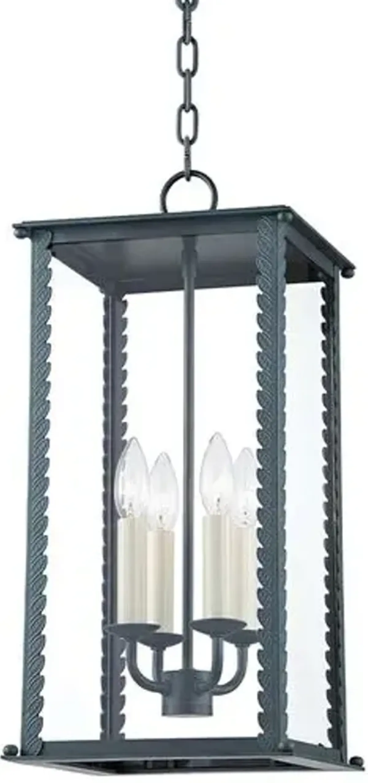 Zuri Outdoor Lantern - Silver