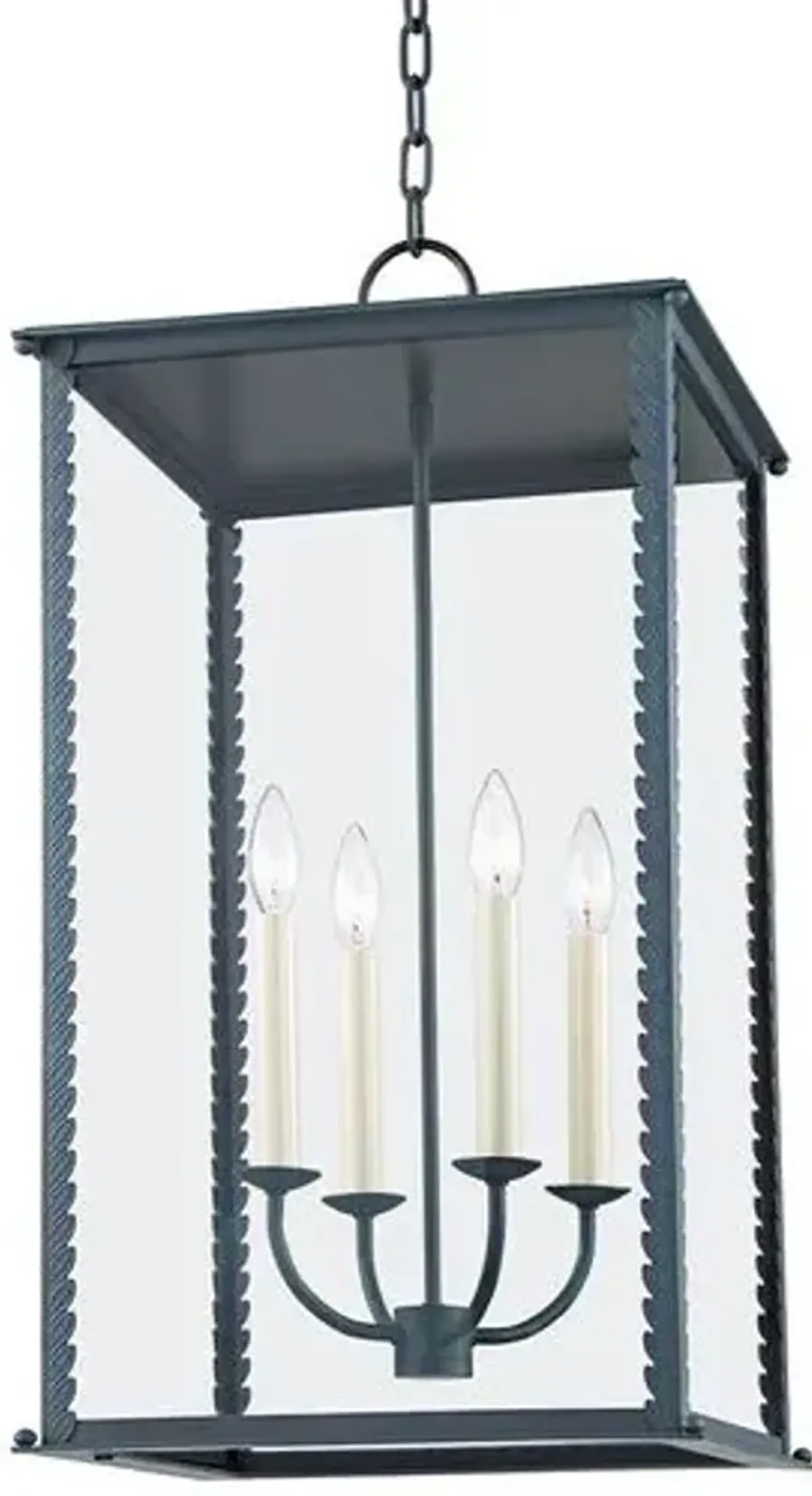 Zuri Outdoor Lantern - Silver