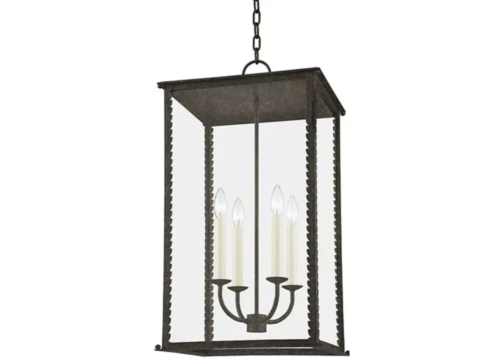 Zuri Outdoor Lantern - Black