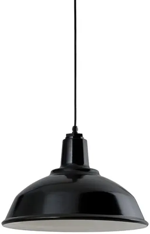 Banks Outdoor Pendant - Black