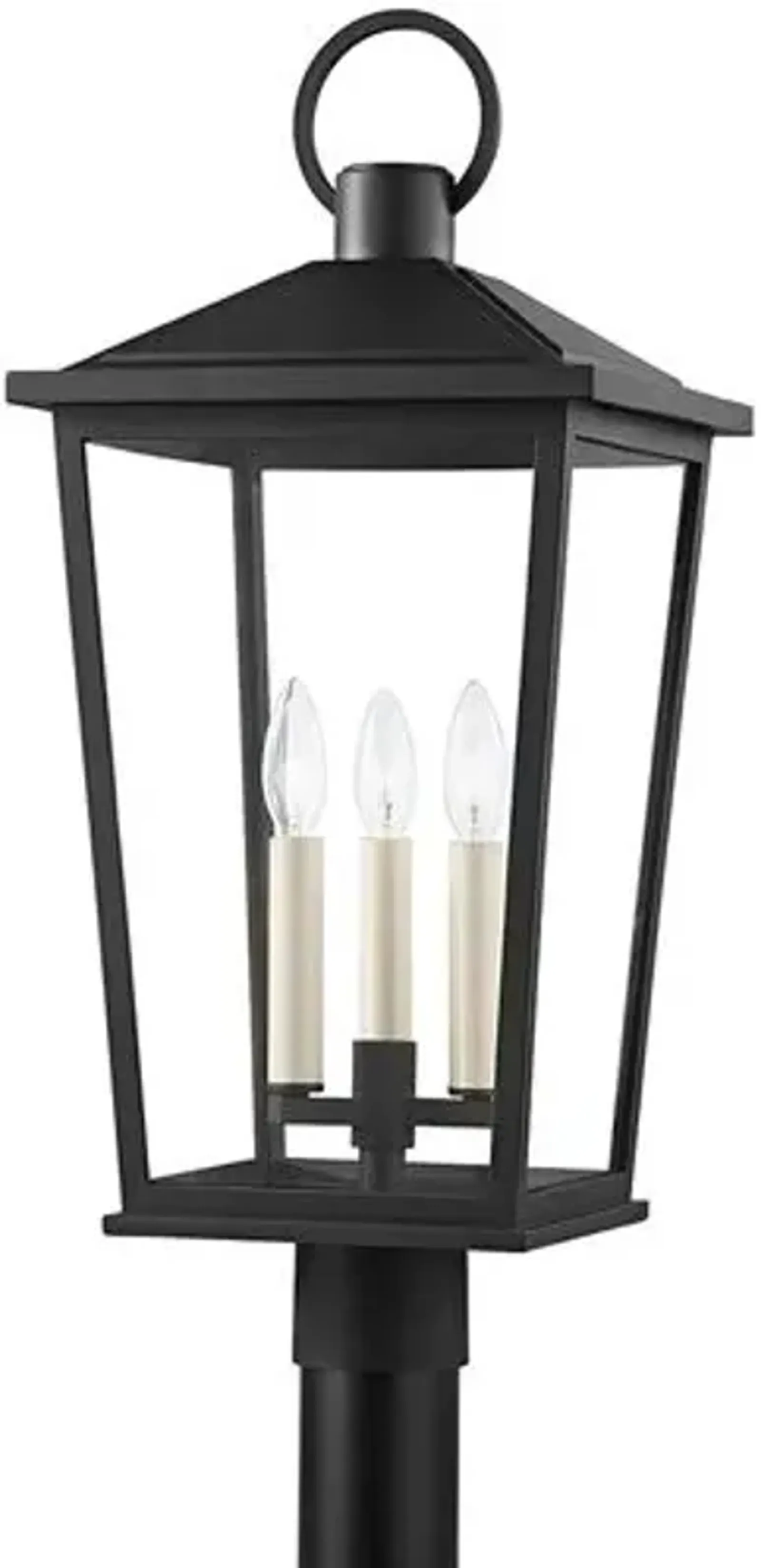 Santos Outdoor Post - Textured Black