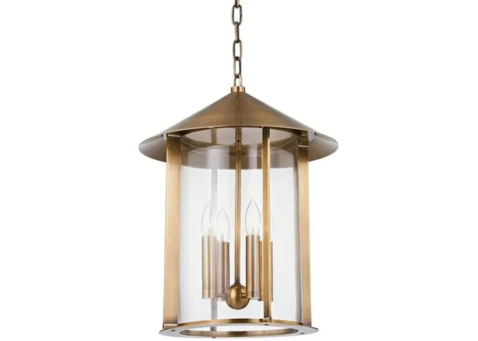 Longo Outdoor Lantern - Gold