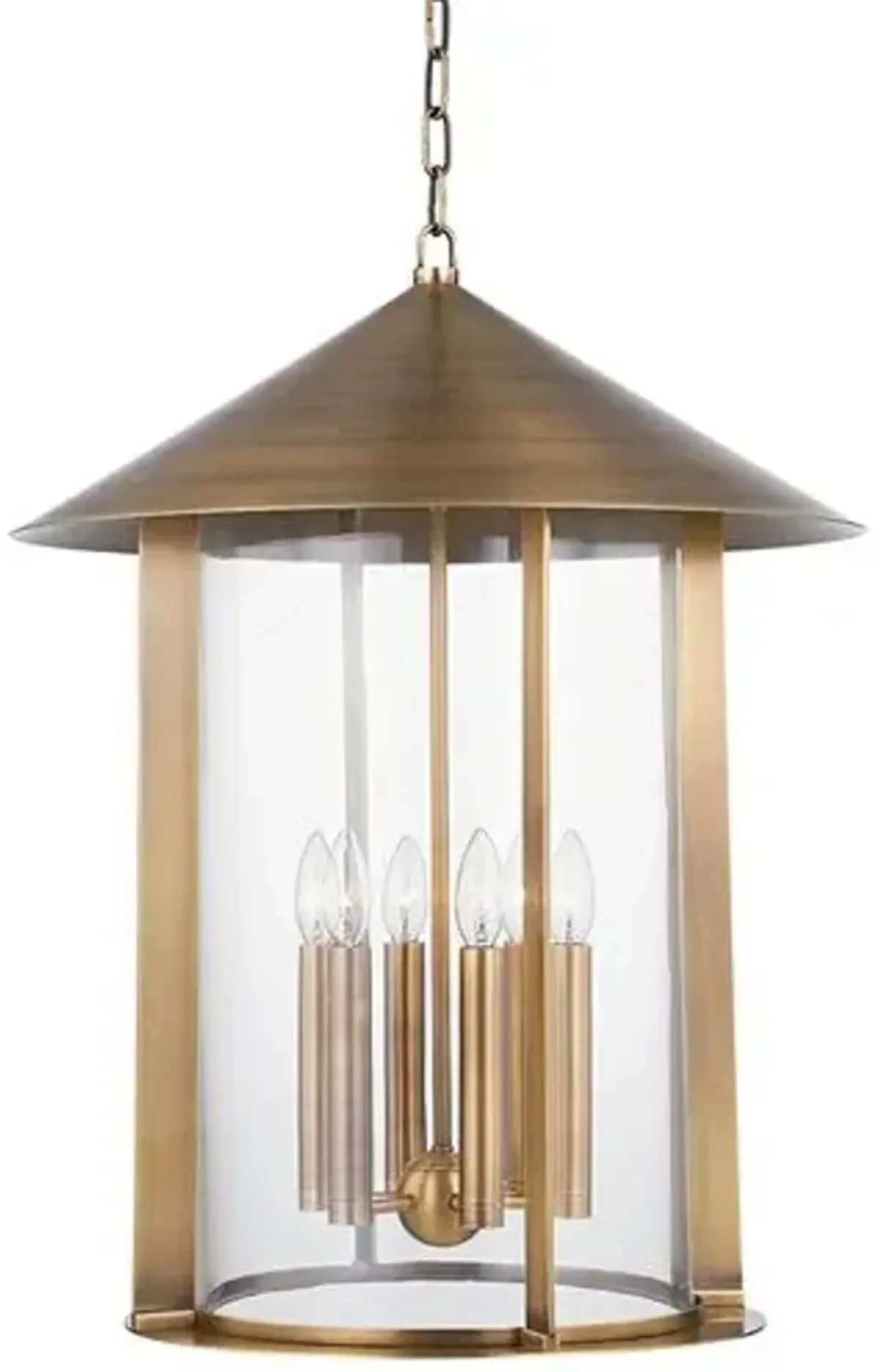 Longo Outdoor Lantern - Gold