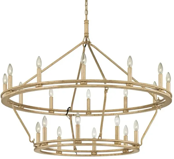 Sora Double Ring Chandelier