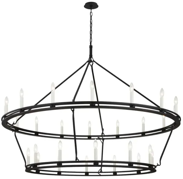 Sora Double Ring Chandelier