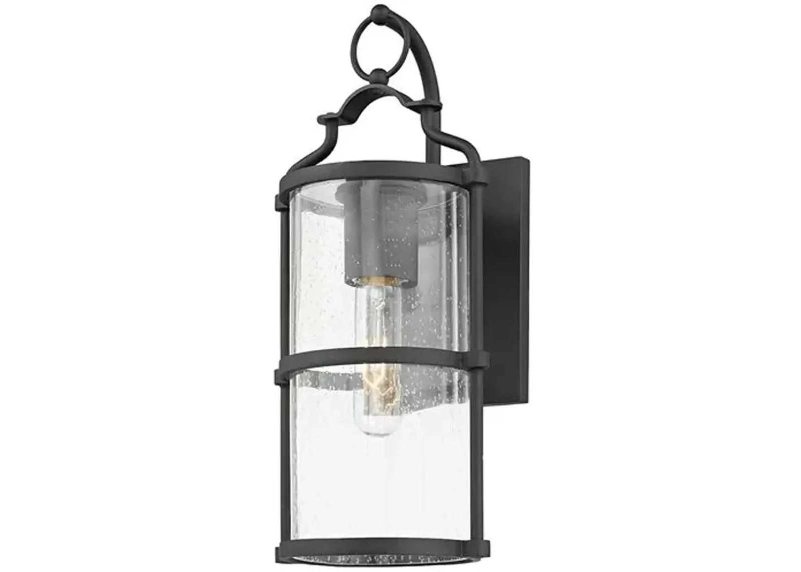 Baker Outdoor Wall Sconce - Textured Black