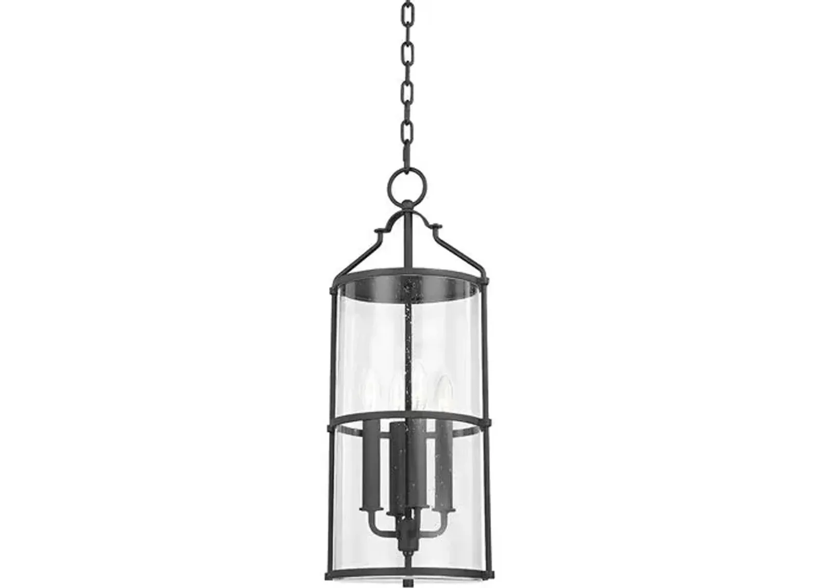 Baker Outdoor Lantern - Textured Black