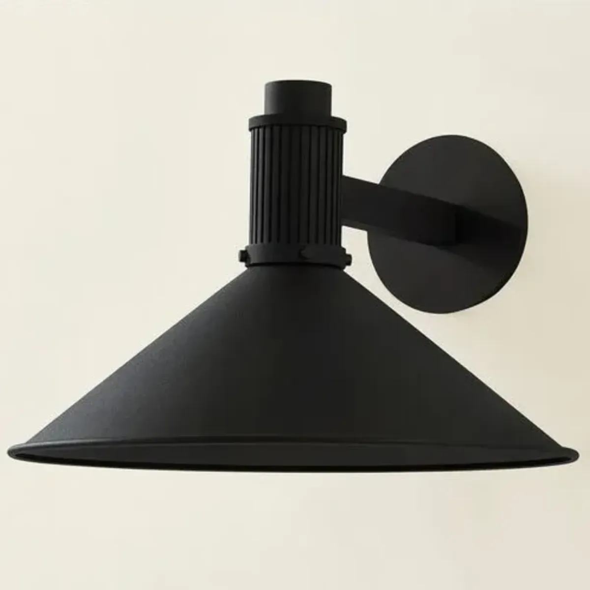 Eddie Outdoor Wall Sconce - Textured Black