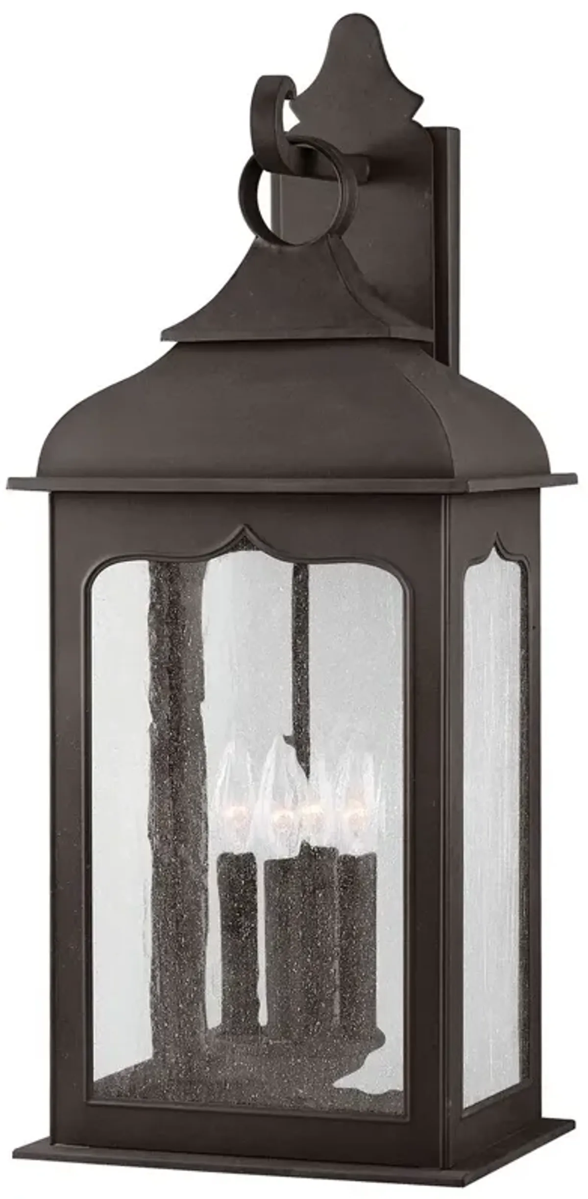 Hadley Outdoor Wall Sconce, Textured Bronze