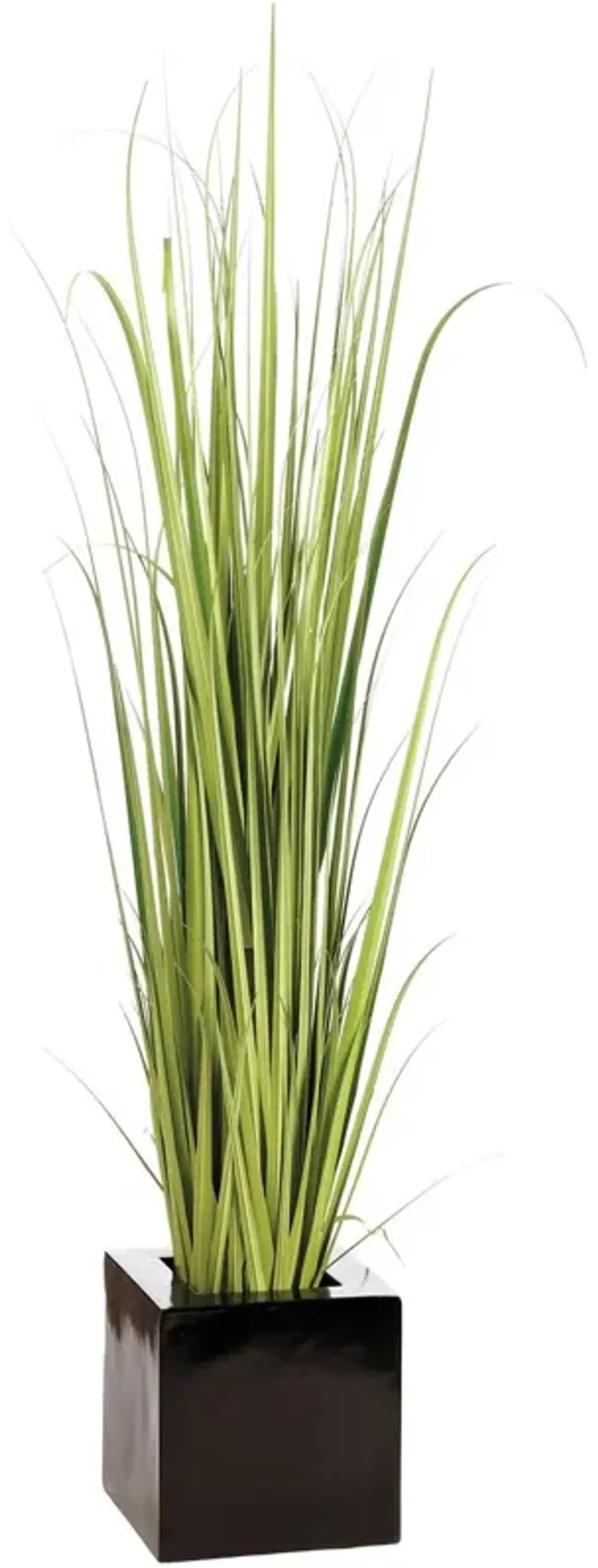 92" Reed Grass in Fiber Cement Planter, Faux
