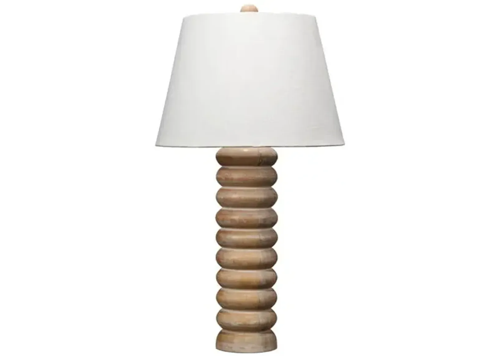 Abacus Table Lamp - Jamie Young Co. - Brown