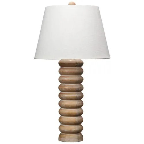 Abacus Table Lamp - Jamie Young Co. - Brown