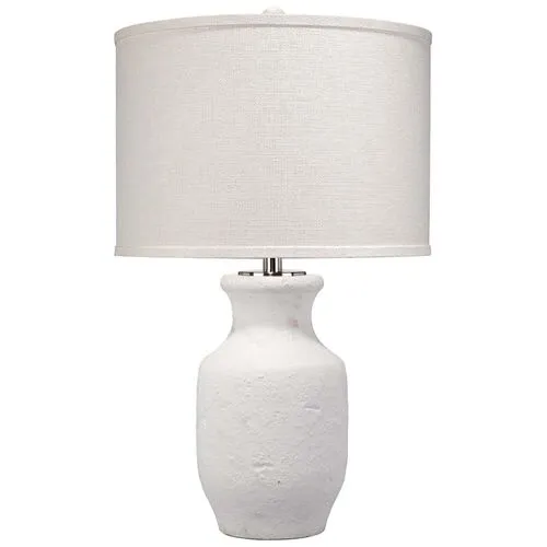 Gilbert Table Lamp - Matte Textured White - Jamie Young Co.