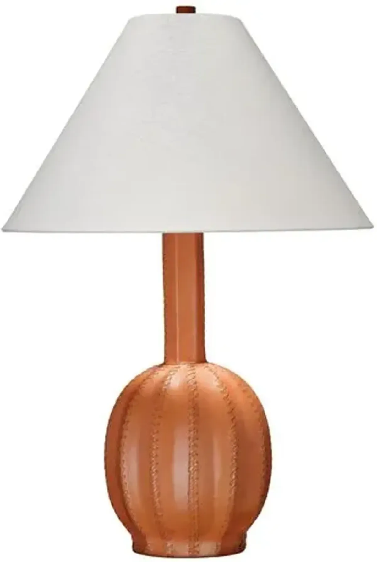 Cole Table Lamp - Orange - Jamie Young Co.