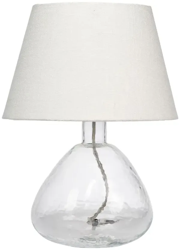 Lyra Glass Table Lamp - Clear