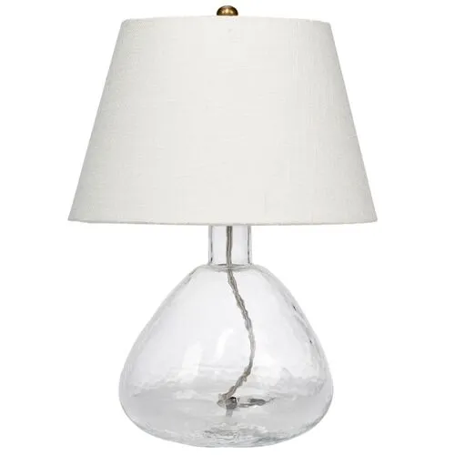 Demi Glass Table Lamp - Jamie Young Co. - Clear