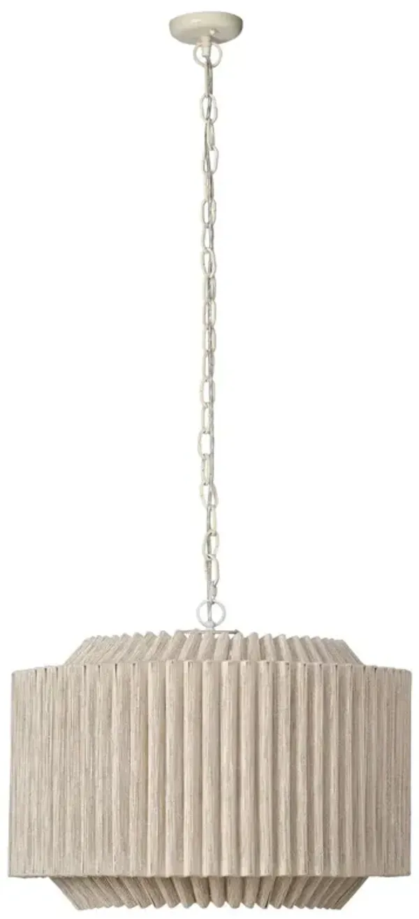 Theory Jute Chandelier - Natural - Jamie Young Co. - Handcrafted - Brown
