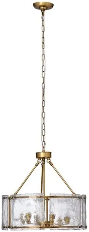 Glenn Round Chandelier - Jamie Young Co. - Gold