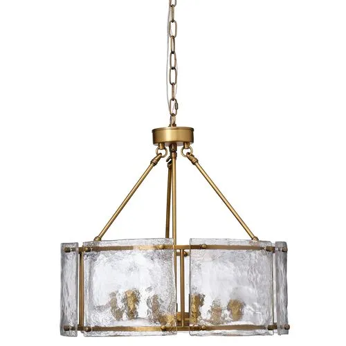 Glenn Round Chandelier - Jamie Young Co. - Gold