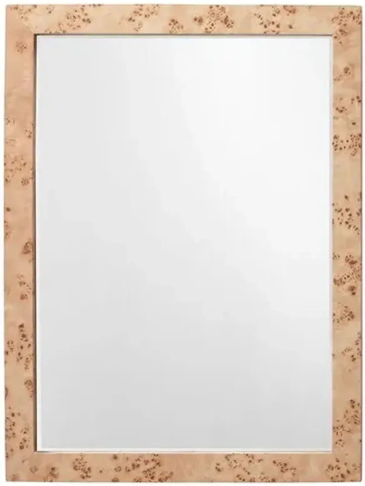 Chandler Rectangular Burl Wall Mirror - Jamie Young Co.