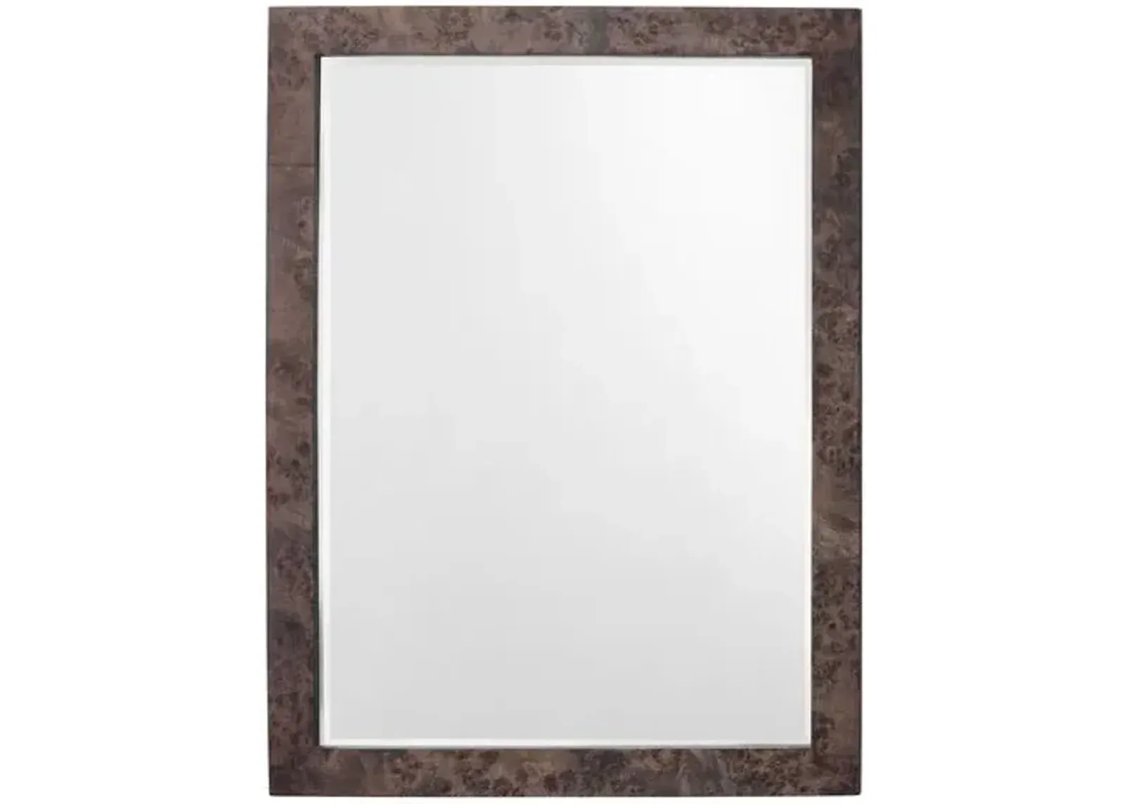 Chandler Rectangular Burl Wall Mirror - Jamie Young Co.