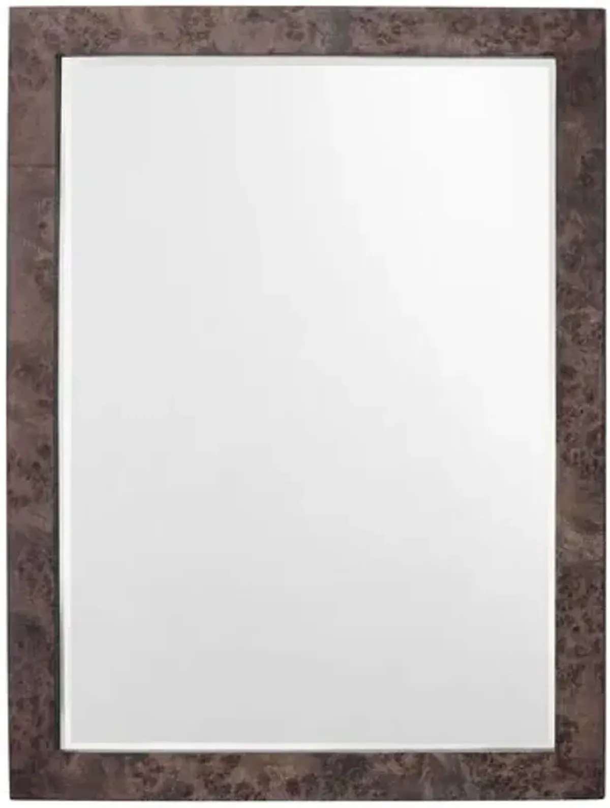 Chandler Rectangular Burl Wall Mirror - Jamie Young Co.