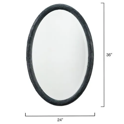 Ovation Oval Wall Mirror - Jamie Young Co.